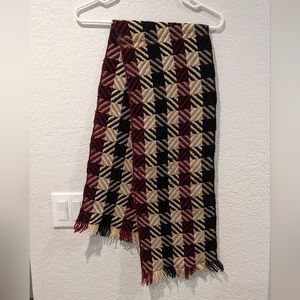 Vintage Joseph Magnin wool blend scarf